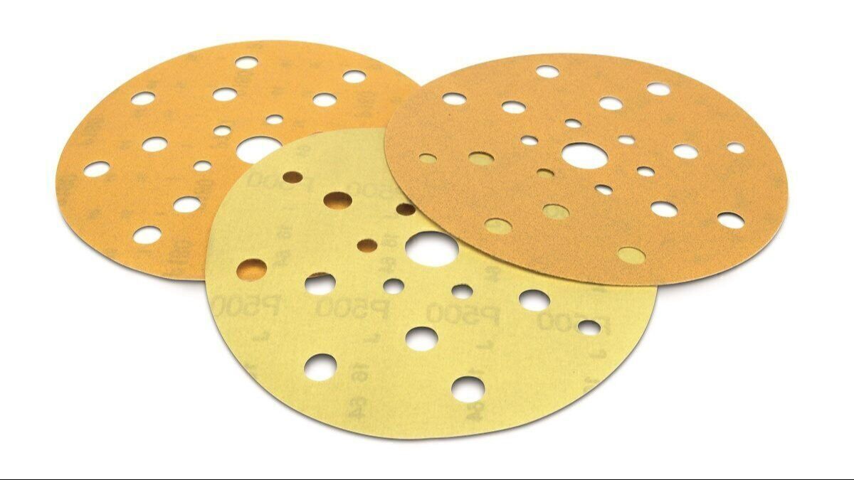 Audurra Yuvarlak Disk Zımpara P 400 Kum 150mm 21 Delikli